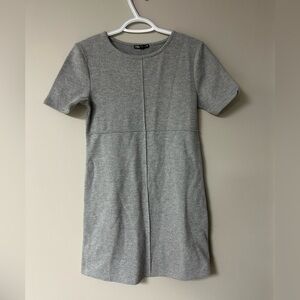 Zara Grey Mini Sweater‎ Dress
